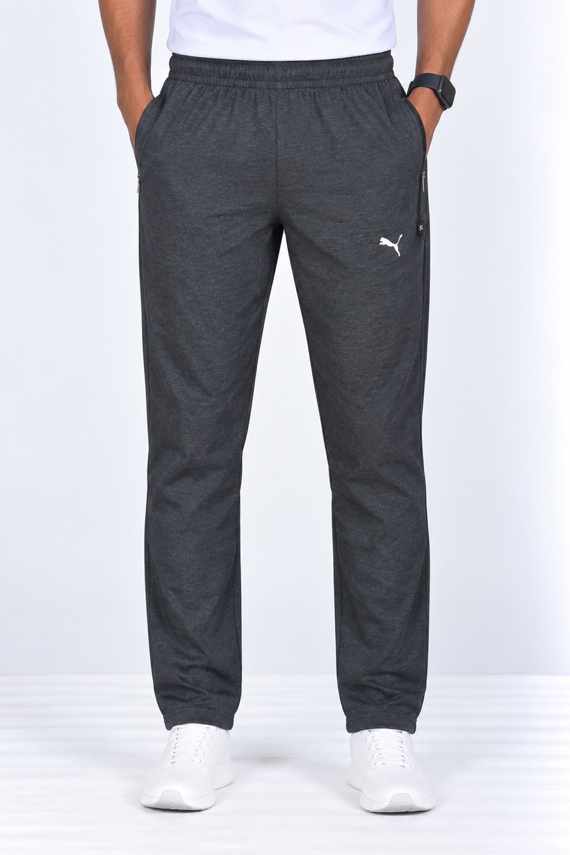 Grey-Cotton-Track-Pant-Front-View