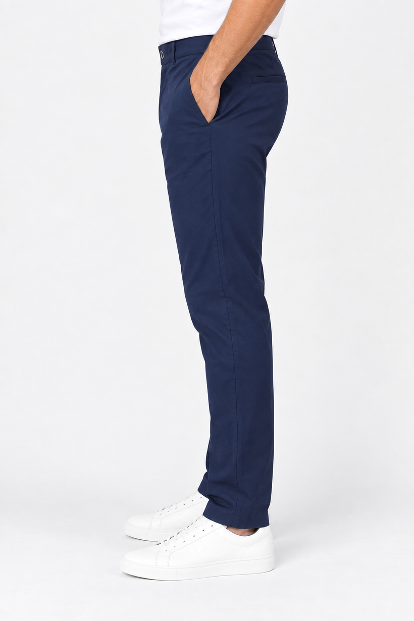 Navy-Blue-Solid-Formal-Lycra-Pant-Side-View