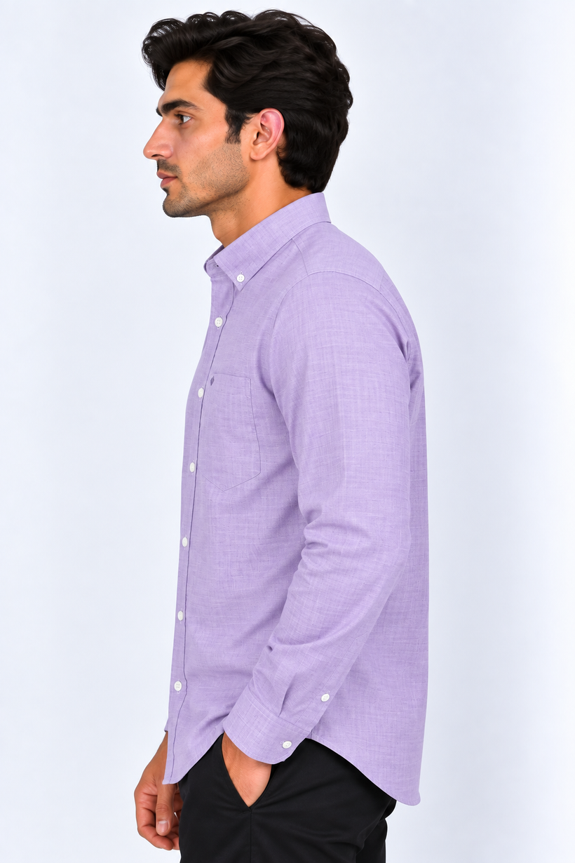 Purple-Korean-Shirt-Side-View
