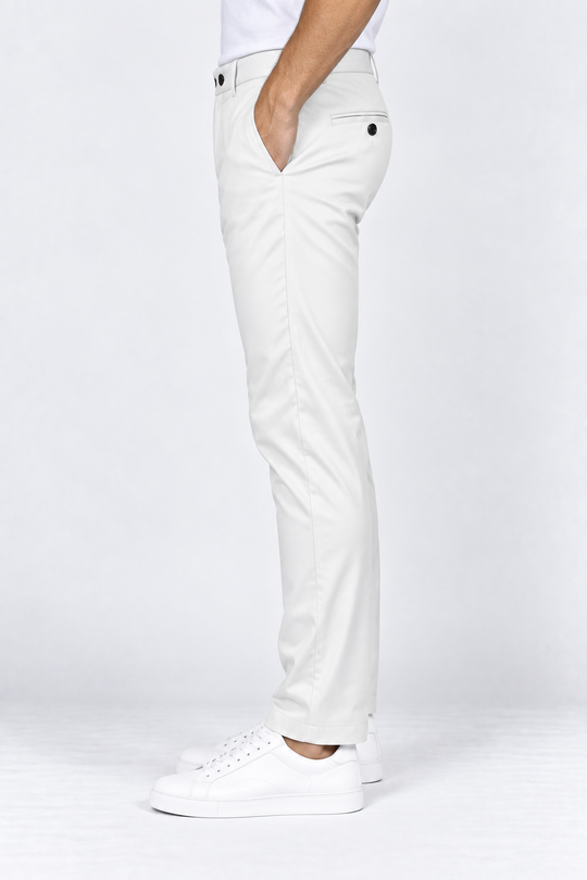 White-Solid-Twill-Formal-Pant-Side-View