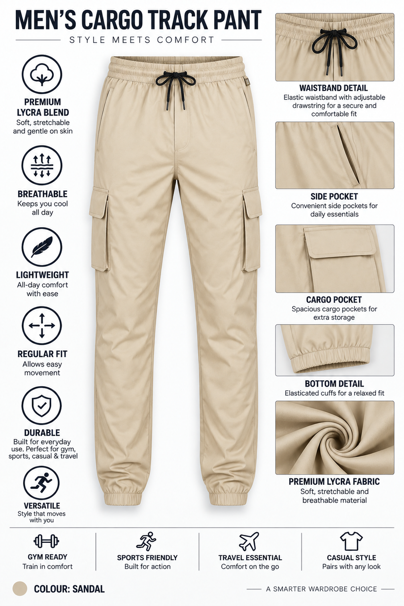 Beige-Cargo-Track-Pant-Product-Detail-View