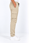 Beige-Cargo-Track-Pant-Side-View
