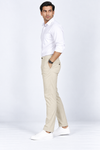 Beige-Solid-Cotton-Formal-Pant-Full-View