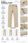 Beige-Solid-Kids-Cotton-Pant-Product-Detail-View
