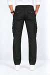 Black-Cotton-Cargo-Pant-Back-View