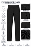Black-Solid-Formal-Lycra-Pant-Product-Detail-View