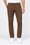 Brown-Solid-Formal-Lycra-Pant-Front-View