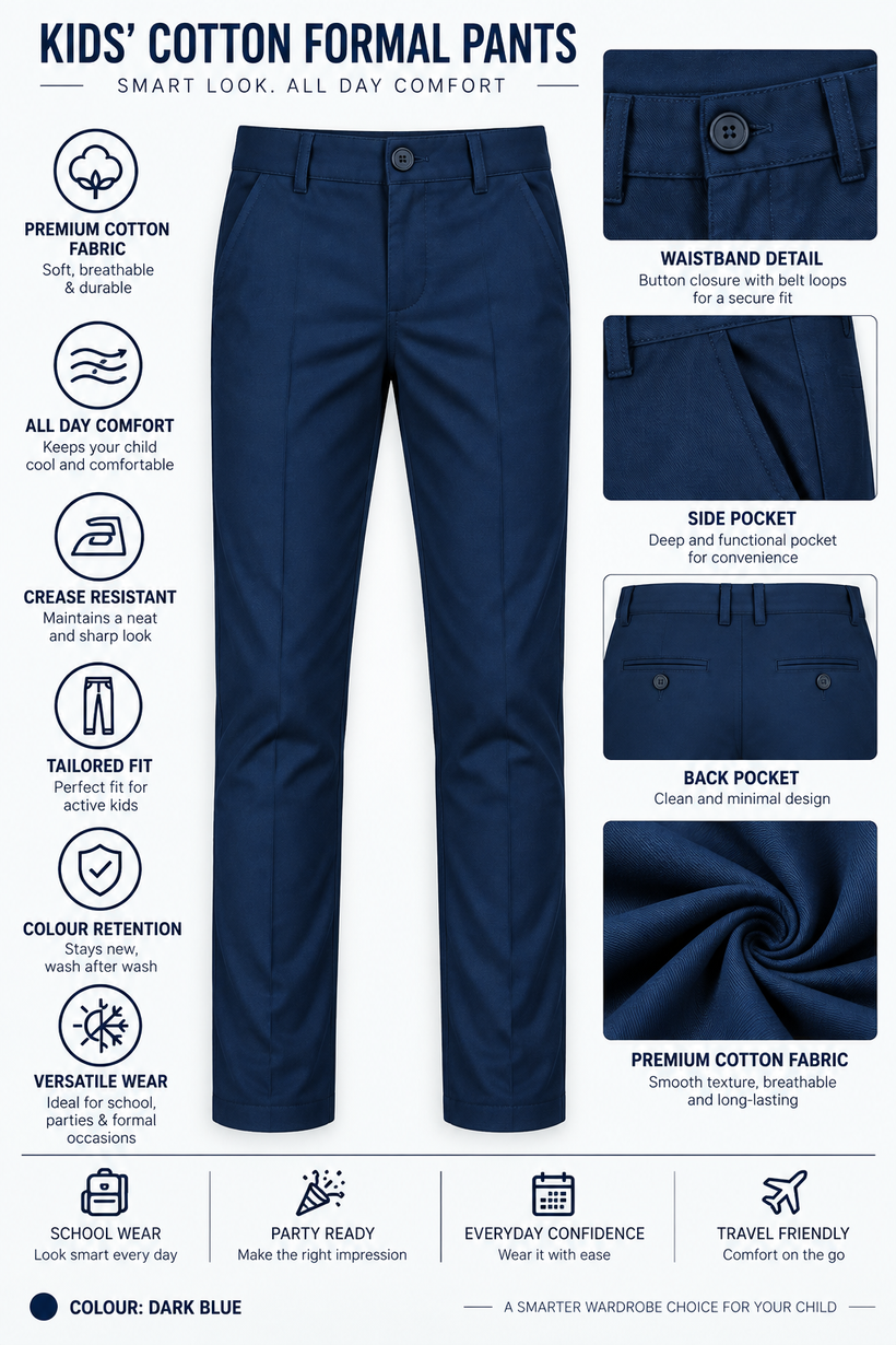 Dark-Blue-Solid-Kids-Cotton-Pant-Product-Detail-View