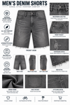 Dark-Grey-Jean-Short-Product-Detail-View