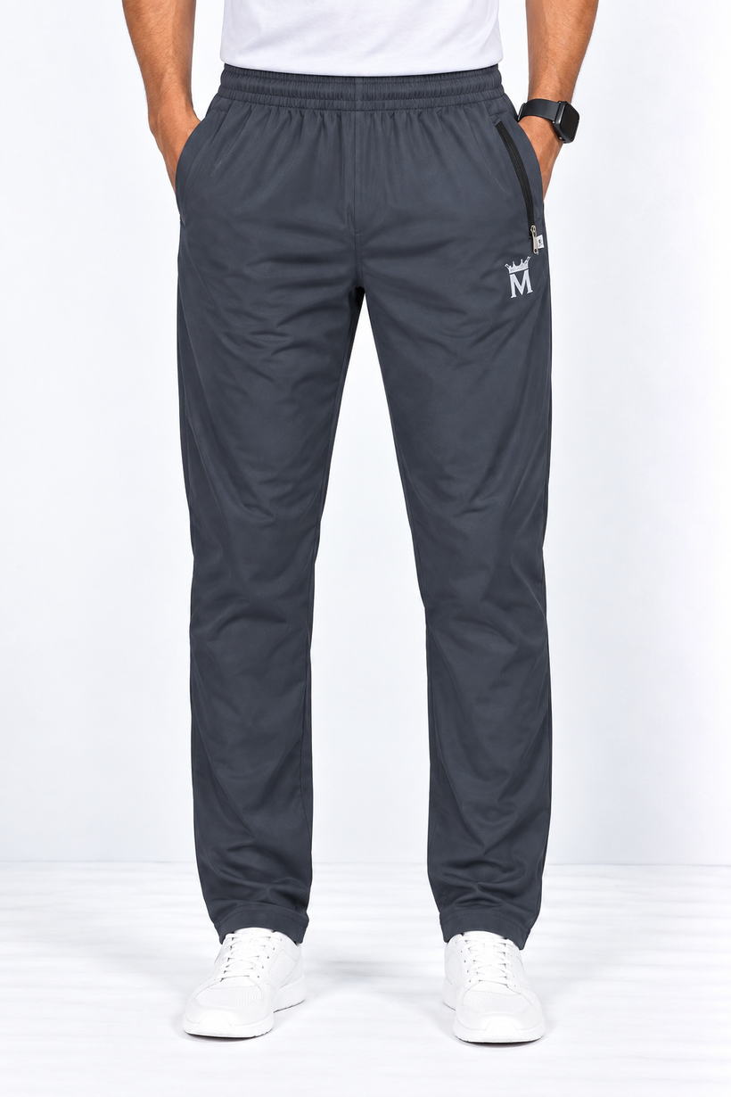Dark-Grey-Sport-Track-Pant-Front-View