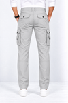 Gray-Cotton-Cargo-Pant-Back-View