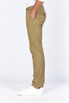Khaki Solid Twill Formal Pants for Men