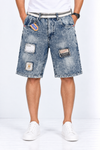 Light-Blue-Jean-Short-Front-View