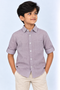 Light Lavender Kids Korean Shirt