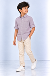 Light-Lavender-Kids-Korean-Shirt-Full-View