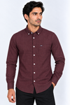 Maroon-Korean-Shirt-Front-View