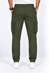 Olive-Green-Cargo-Track-Pant-Back-View