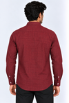 Red-Korean-Shirt-Back-View