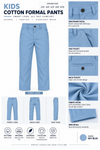 Sky-Blue-Solid-Kids-Cotton-Pant-Product-Detail-View