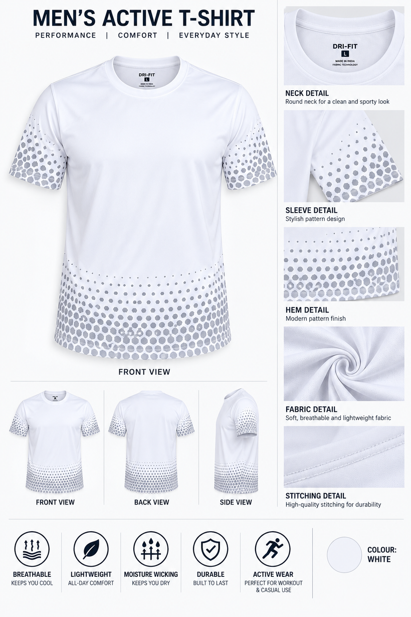 White-Half-Sleeve-Tshirt-Product-Detail-View