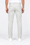 White-Solid-Formal-Lycra-Pant-Back-View