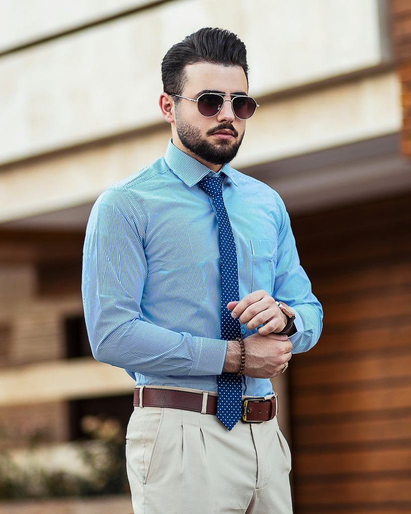 Blue- Front view